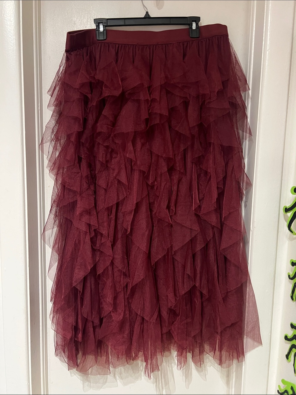 Torrid Nightfall Ruffle Skirt - Picture 4 of 8